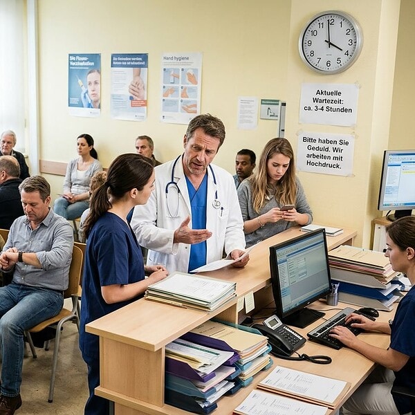 Krankes System: Wartelisten, Ärztemangel, Bürokratie